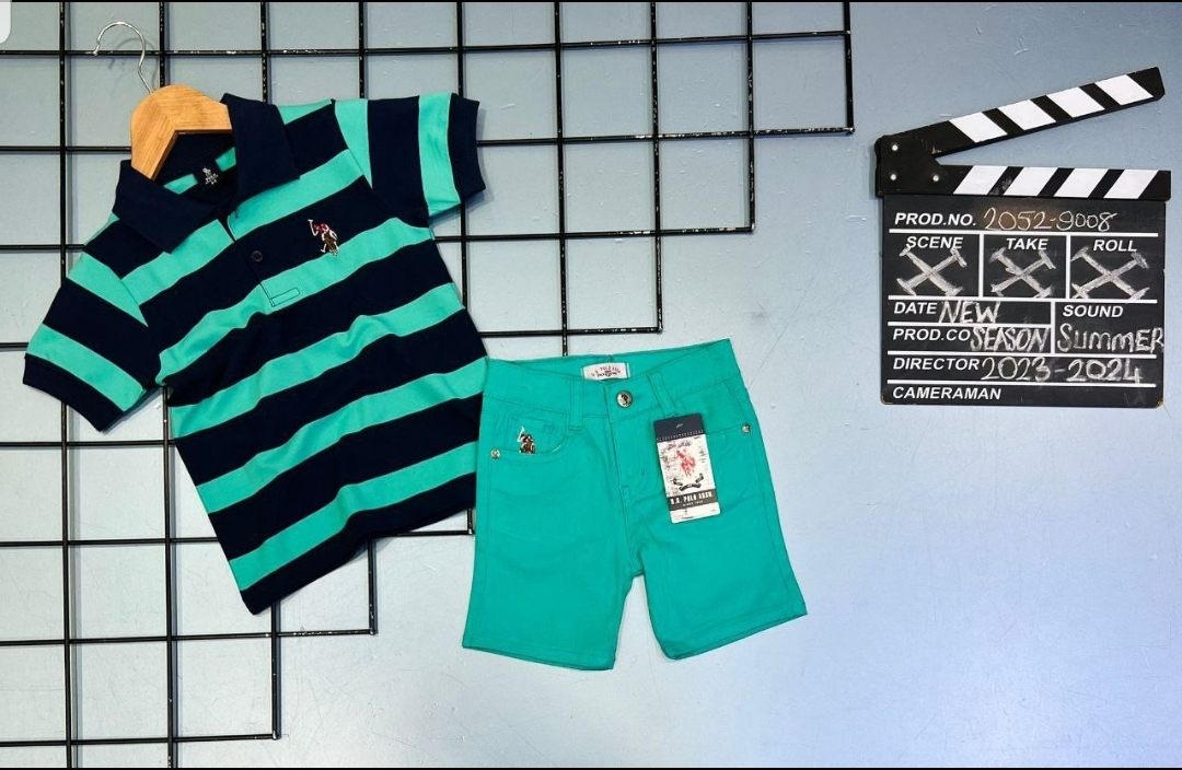 Children two-piece smart casual summer set from Kidz Fashion