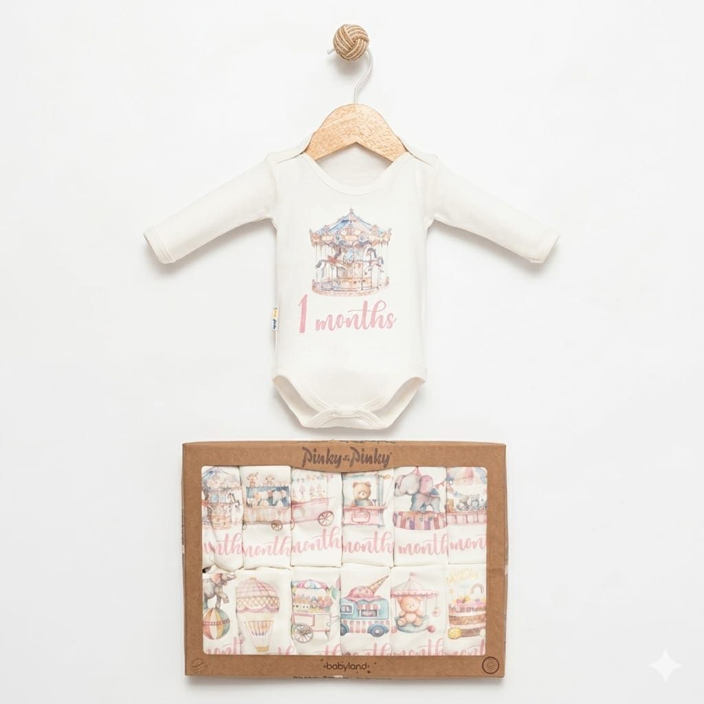 Baby growth milestone set from Kidz Fashion